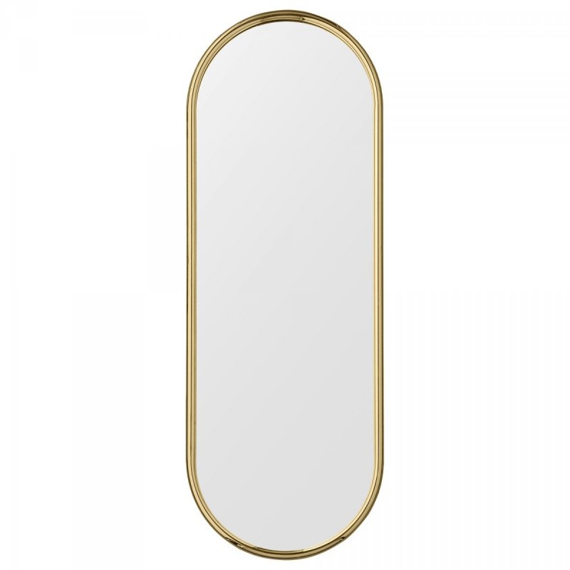 AYTM - ANGUI Lustro Ścienne Owalne 78 cm Złote