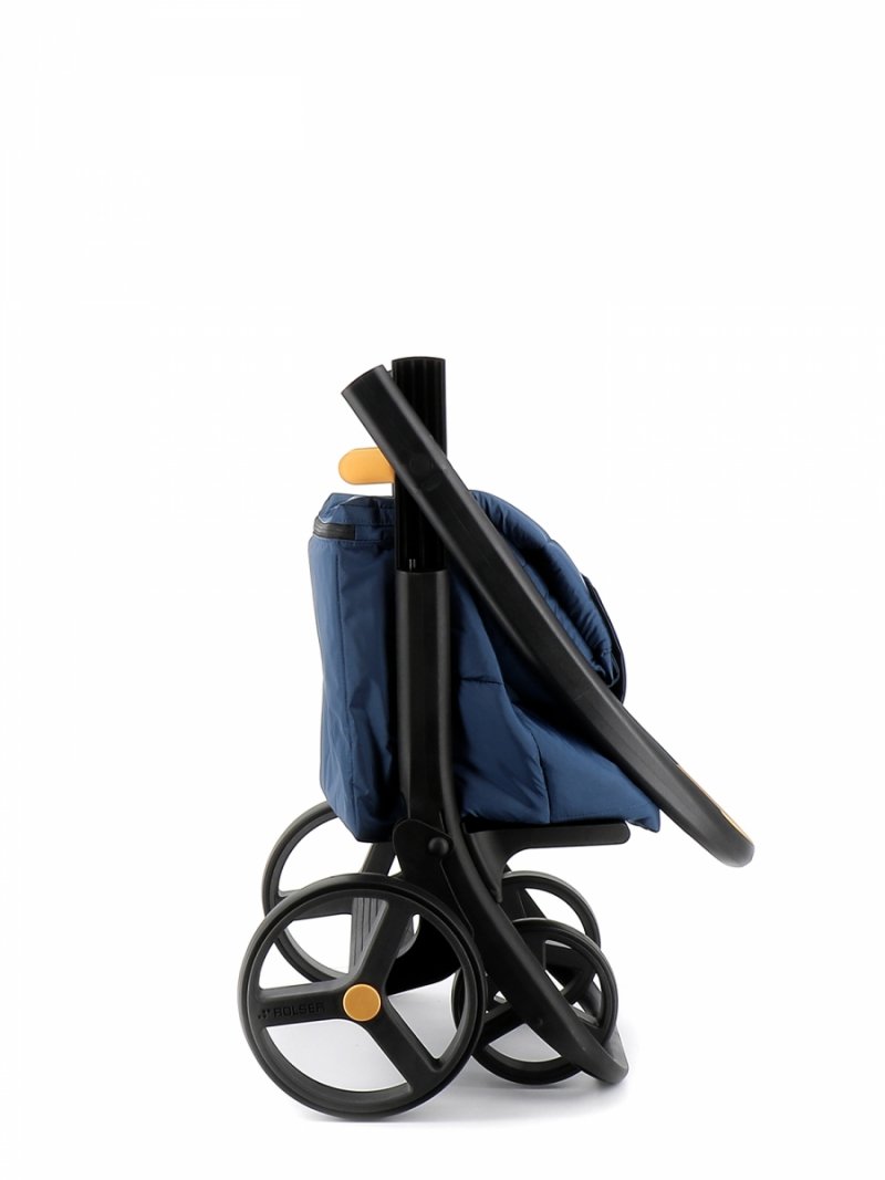 Rolser CLEC TERMO POLAR 8 Wózek na Kółkach - Torba na Zakupy / Czarny