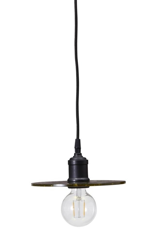 House Doctor HOVERN Lampa Wisząca 21 cm Zielona Oliwkowa