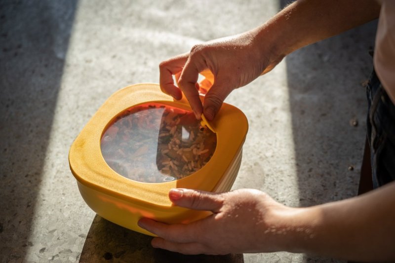 Guzzini STORE &amp; MORE Pojemnik Kuchenny 1,55 l / Różowy