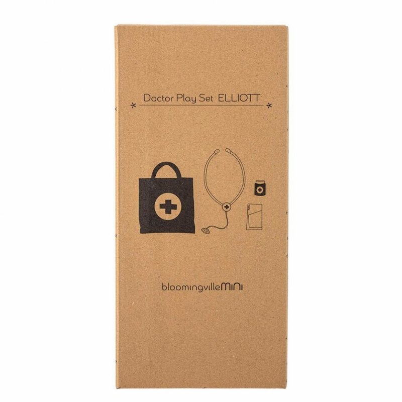 Bloomingville ELLIOTT Zestaw Małego Lekarza do Zabawy dla Dzieci 4 El.