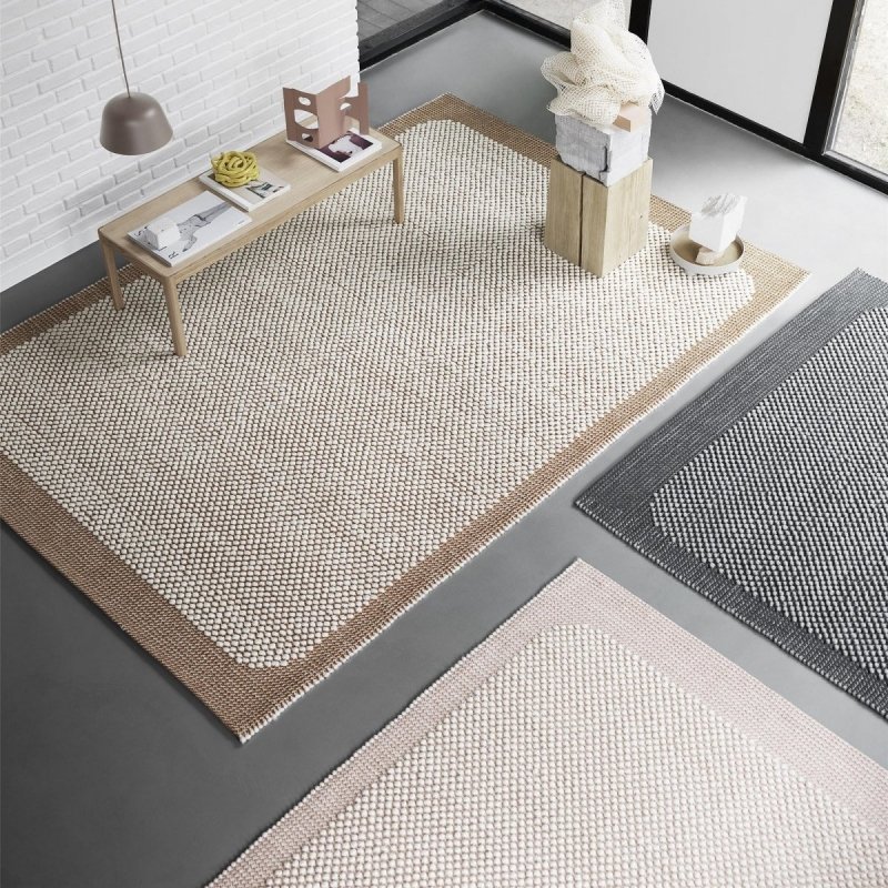 Muuto PEBBLE Dywan Wełniany 240x170 cm Burnt Orange