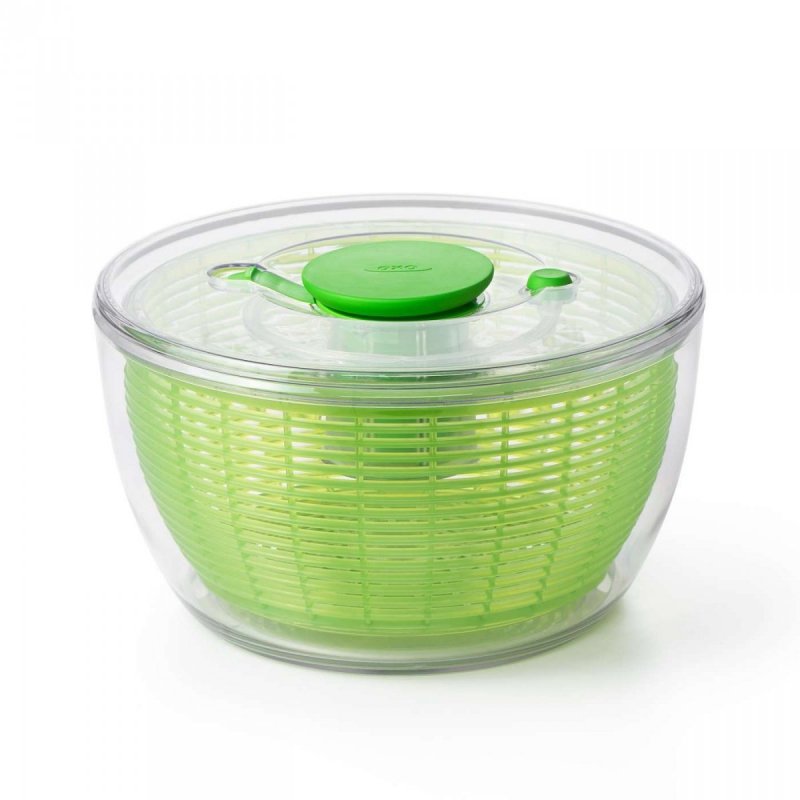 Oxo GOOD GRIPS Wirówka, Suszarka do Sałaty z Miską 6,2 l Zielona
