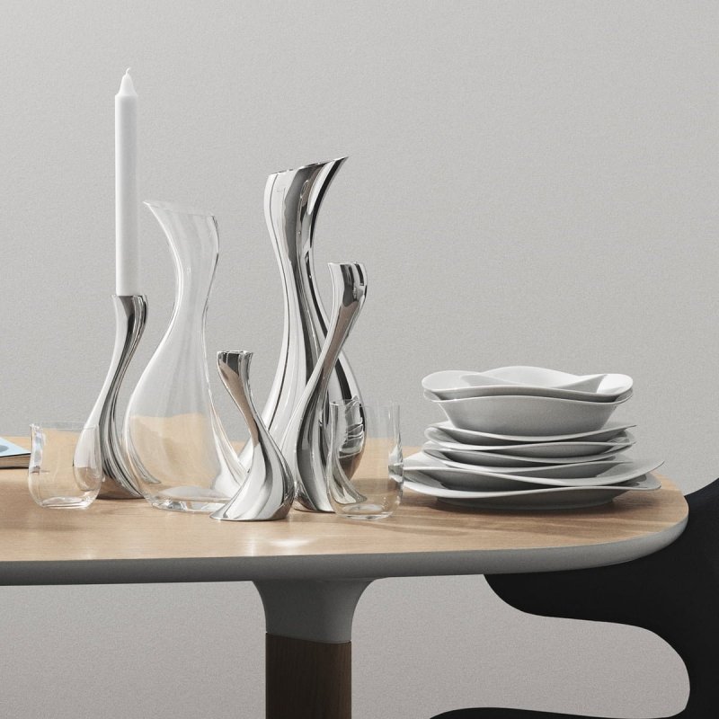 Georg Jensen COBRA Świecznik 20 cm