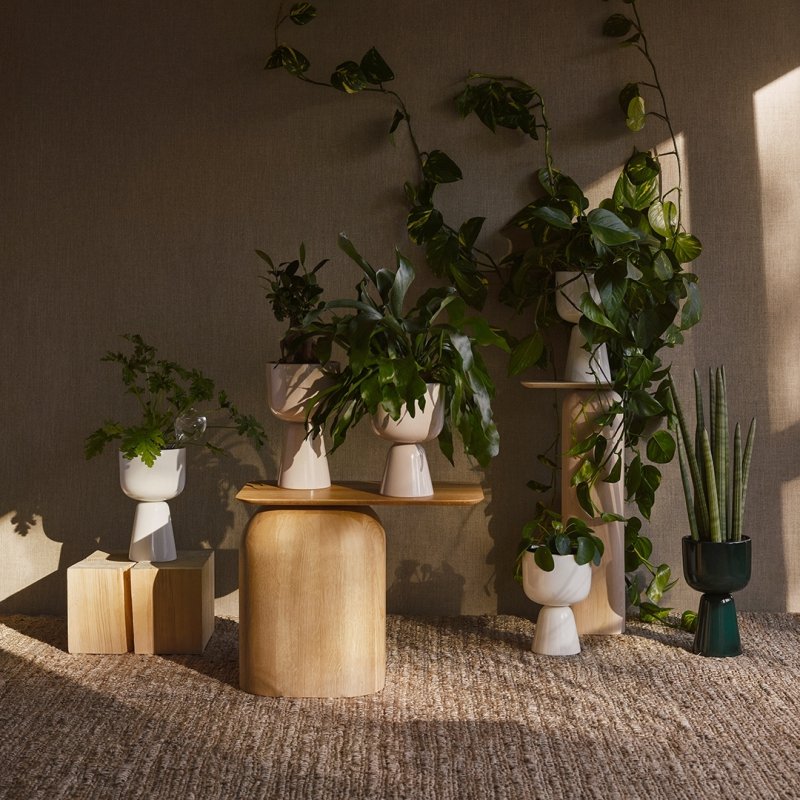 Iittala NAPPULA Osłonka - Doniczka do Kwiatów 15,5 cm / Brązowa