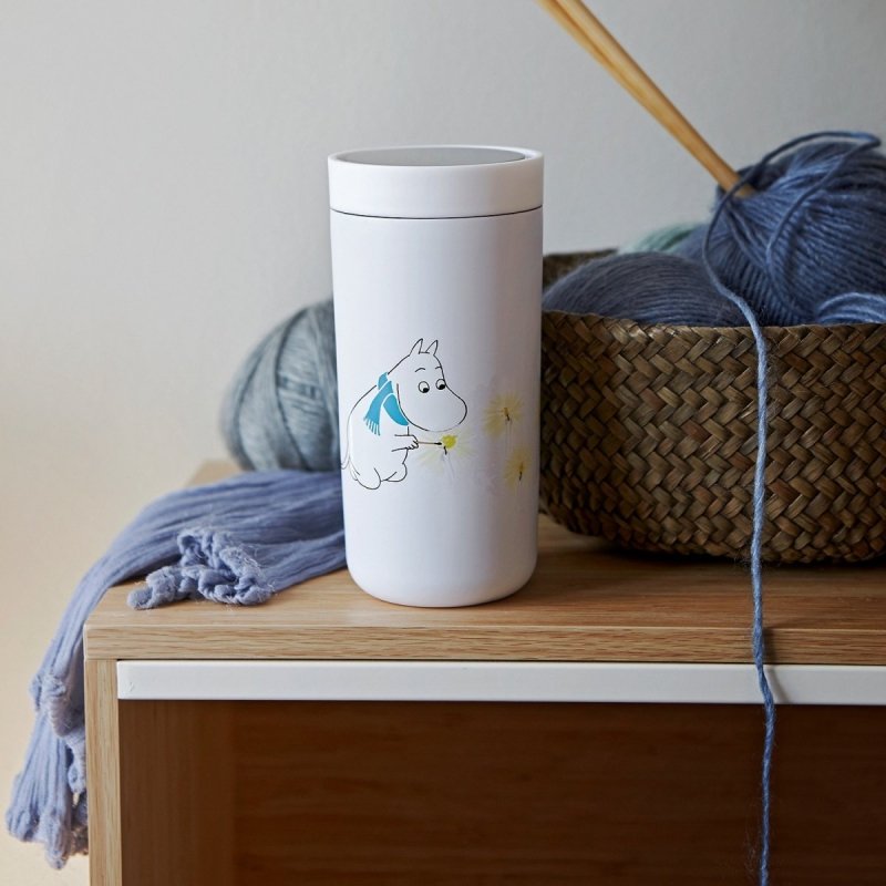 Stelton TO GO Kubek Termiczny 200 ml MUMINKI Zielony