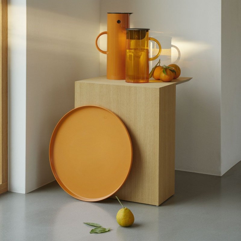 Stelton EM Okrągła Taca do Serwowania 40 cm / Błękitna