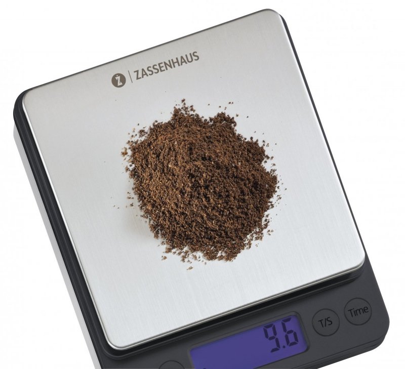 Zassenhaus BARISTA Cyfrowa Waga do Kawy / Czarna