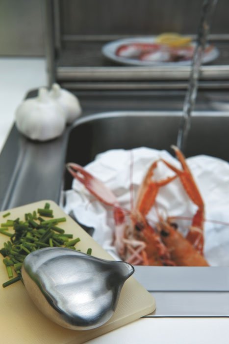 Alessi SAVON DU CHEF Stalowe Mydełko do Usuwania Zapachów