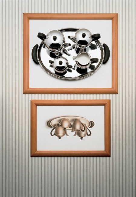 Officina Alessi BOMBE Dzbanek do Herbaty 1,2 l / Stalowy