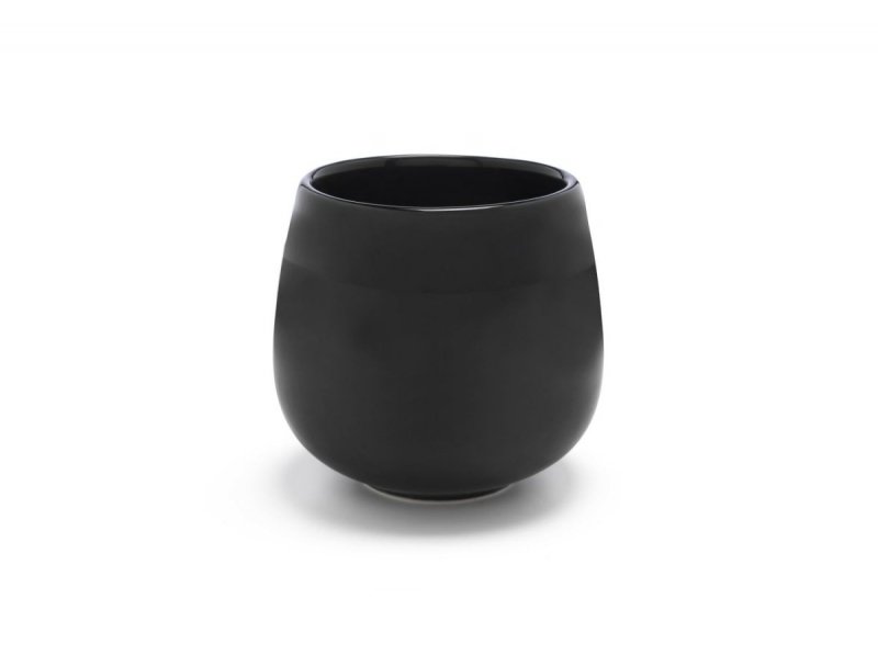 Bredemeijer CHENGDU Dzbanek Żeliwny - Zaparzacz do Herbaty 1,0 l Czarny + 4 Porcelanowe Filiżanki