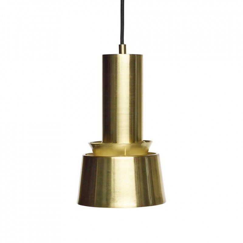 Hübsch NORDIC Lampa Wisząca / Złota