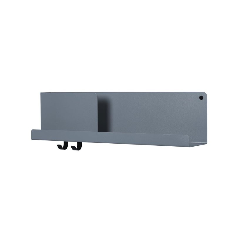 Muuto FOLDED Organizer - Półka Ścienna 63 cm Niebiesko/Szara