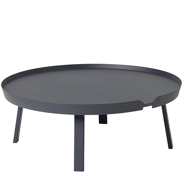 Muuto AROUND Stolik Kawowy 95 cm Antracytowy