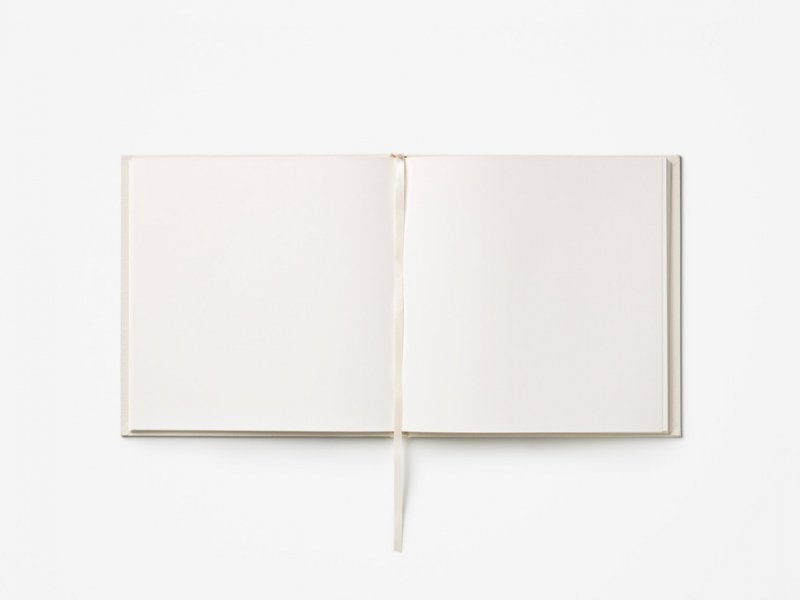 Printworks BOOKS Księga Gości w Półciennej Oprawie / Antracytowa