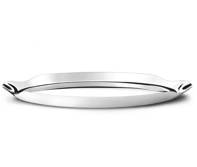 Georg Jensen WINE &amp; BAR Stalowa Taca do Serwowania