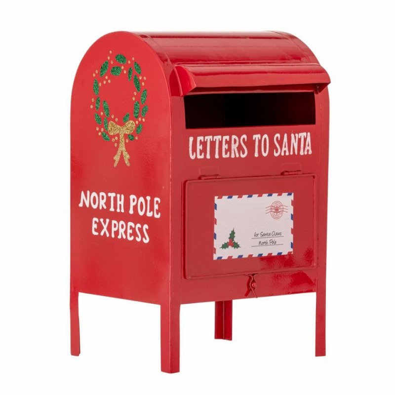 Dekoracyjna skrzynka na listy Carlo Deco Bloomingville metal