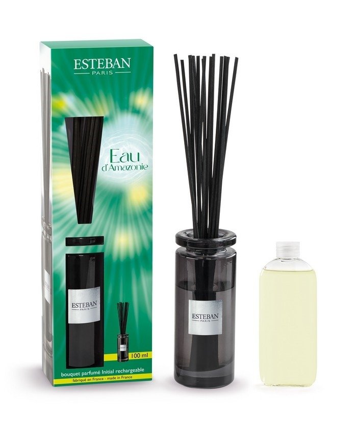 Esteban PARIS Dyfuzor Zapachowy z Patyczkami 100 ml / Zapach Eau d'Amazonie