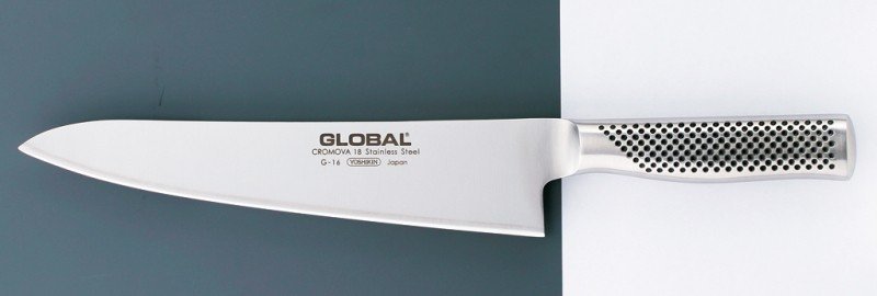 GLOBAL - Japoński Nóż Szefa 24 cm G-16