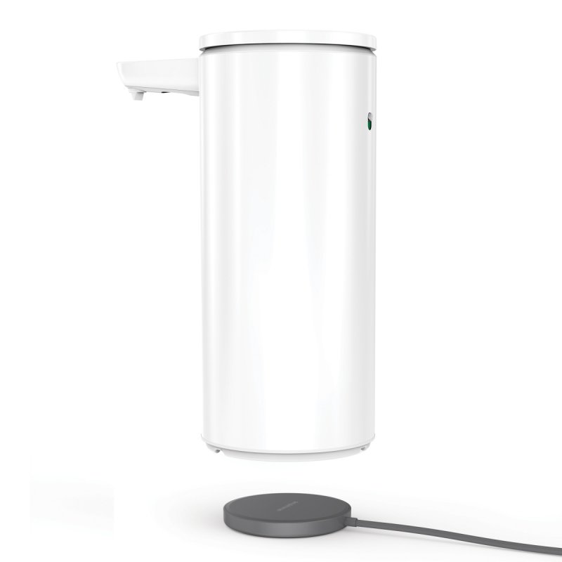 simplehuman SENSOR Bezdotykowy Automatyczny Dozownik Mydła lub Płynu z Pojemnikiem na Gąbkę / Biały