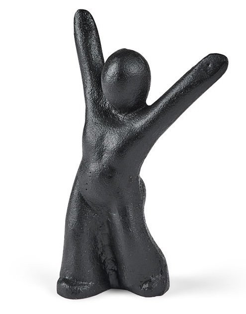 Morso SCULPTURE Żeliwna Figurka Dekoracyjna - &quot;You did it! Enjoy your moment right now! Well done!&quot;