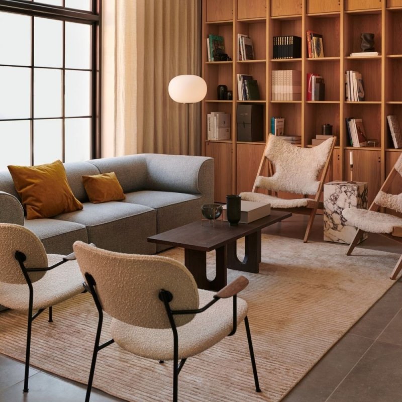 Menu ANDROGYNE Stolik Kawowy 120x45 cm Ciemny Dąb