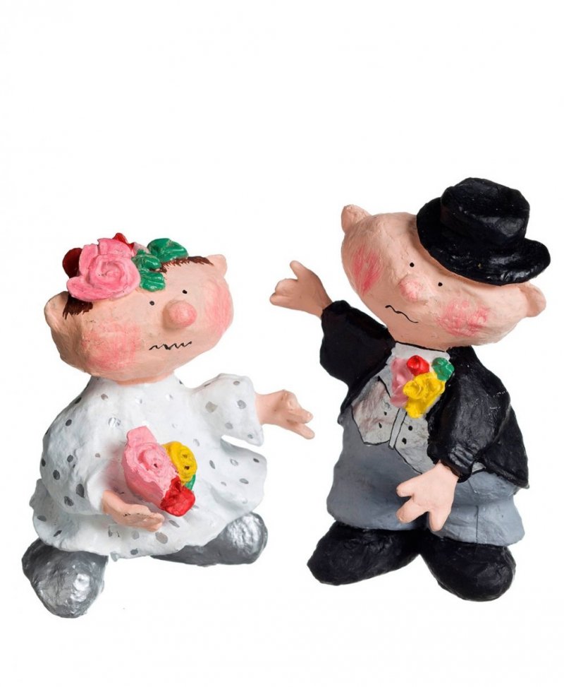Medusa-Copenhagen WEDDING Figurki Ślubne - Nowożeńcy 10 cm