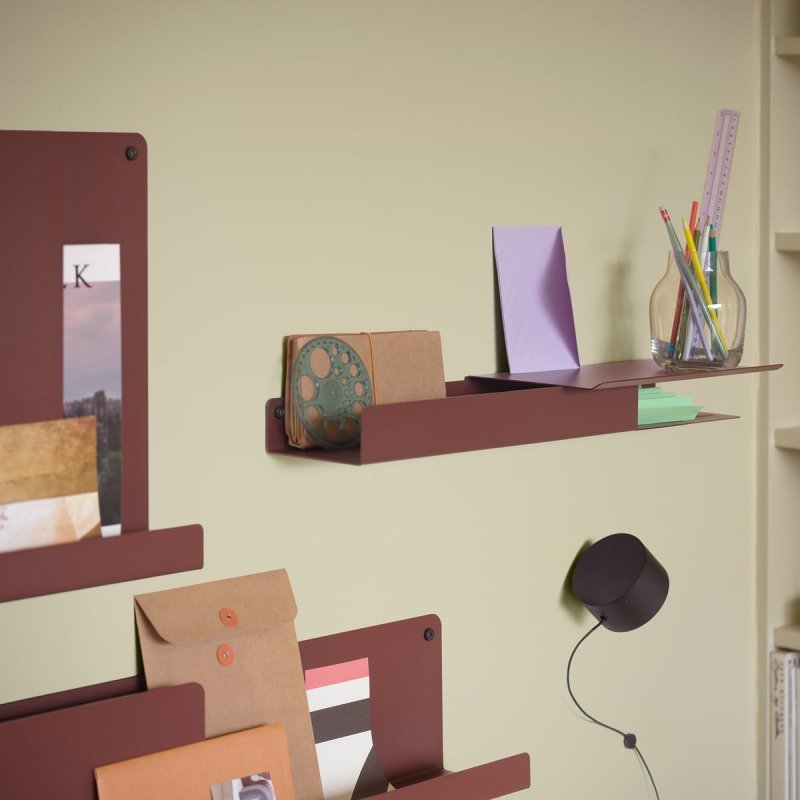 Muuto FOLDED Półka Ścienna 62 cm / Pomarańczowa