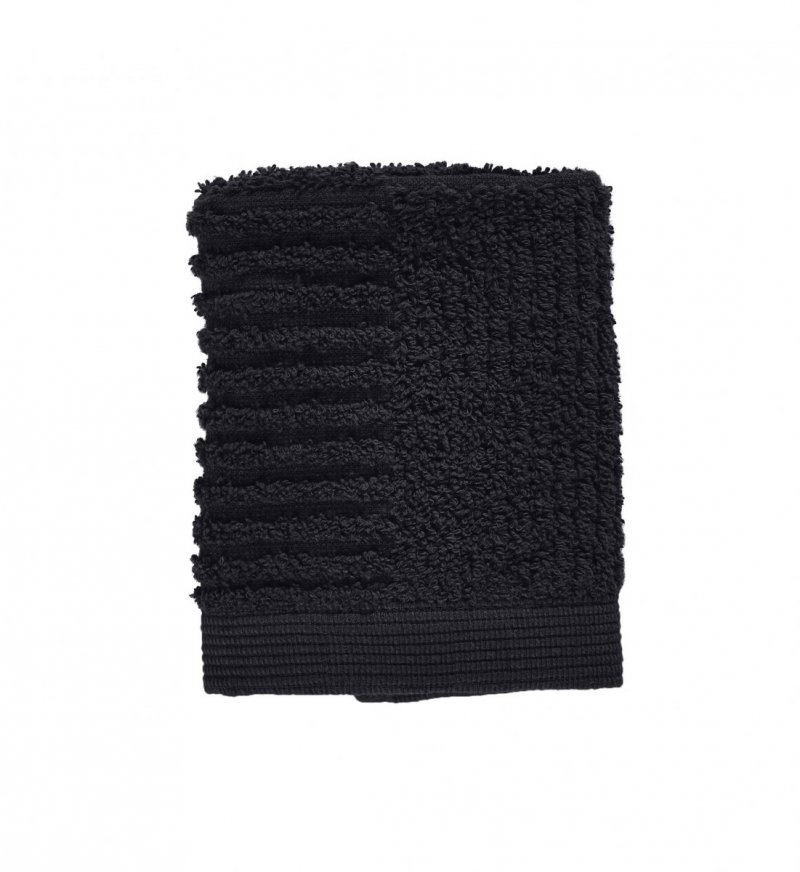 ZONE Denmark CLASSIC Ręcznik 30x30 cm Czarny