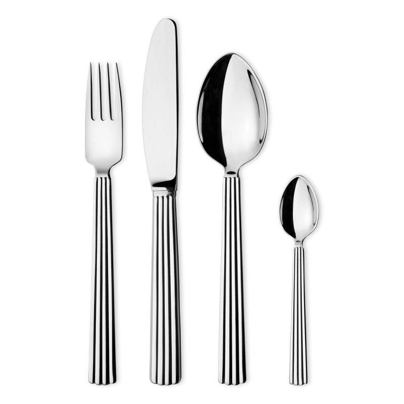 Georg Jensen BERNADOTTE Zestaw Sztućców 4 El.