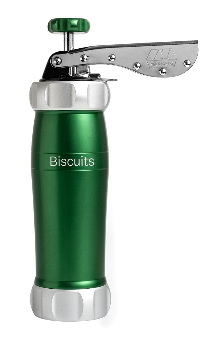 Marcato DESIGN LINE Ręczna Maszynka do Wyciskania Ciastek / Zielona
