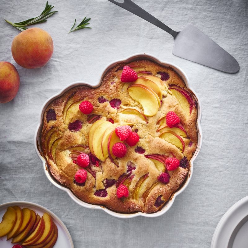 Emile Henry MADELEINE Ceramiczna Forma do Ciasta Serce / Waniliowa