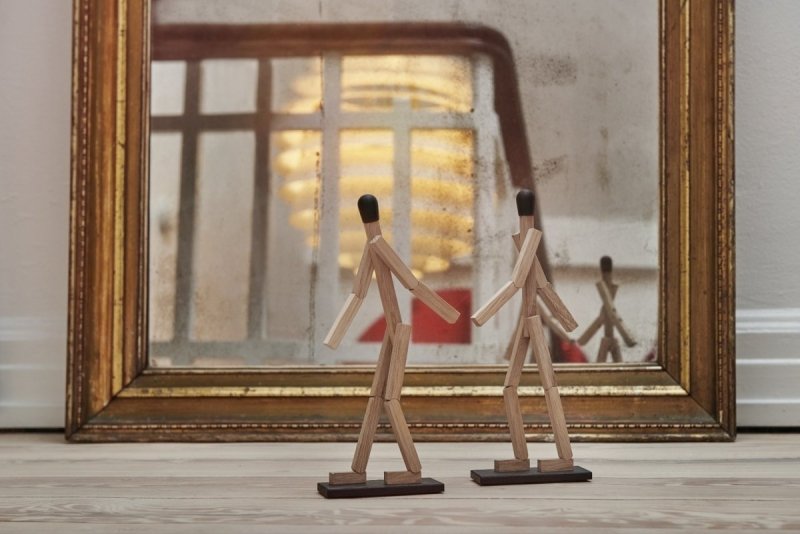 boyhood MATCH MAN Figurka Drewniana Zapałkowy Ludzik 23,5 cm Dąb Natualny