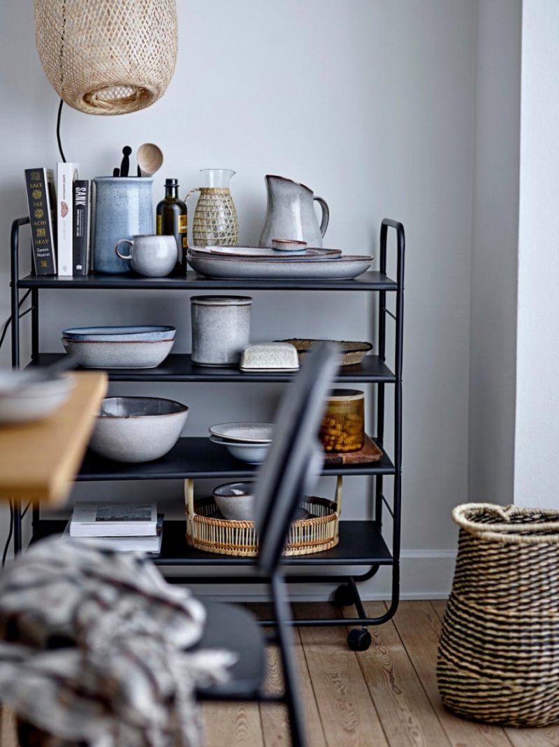 Bloomingville SANDRINE Półmisek 34 cm / Niebieski