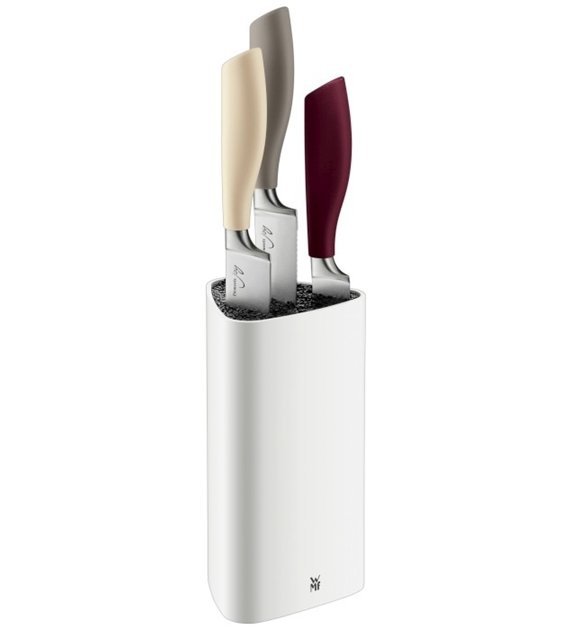 Wmf JOY Blok + 3 Noże Kuchenne / Biały