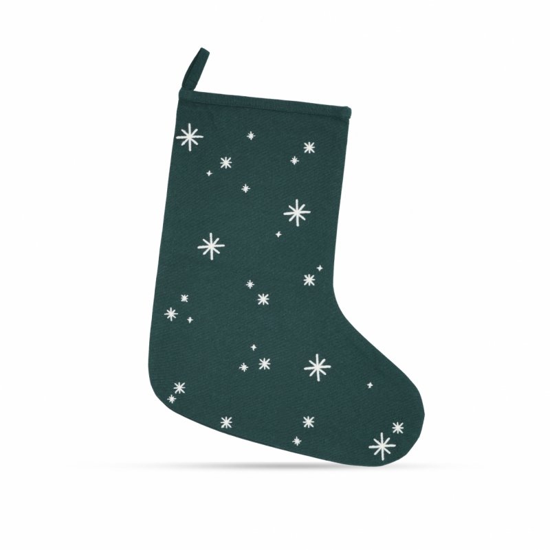 Juna CHRISTMAS Świąteczna Skarpeta na Prezenty 45 cm / Zielona