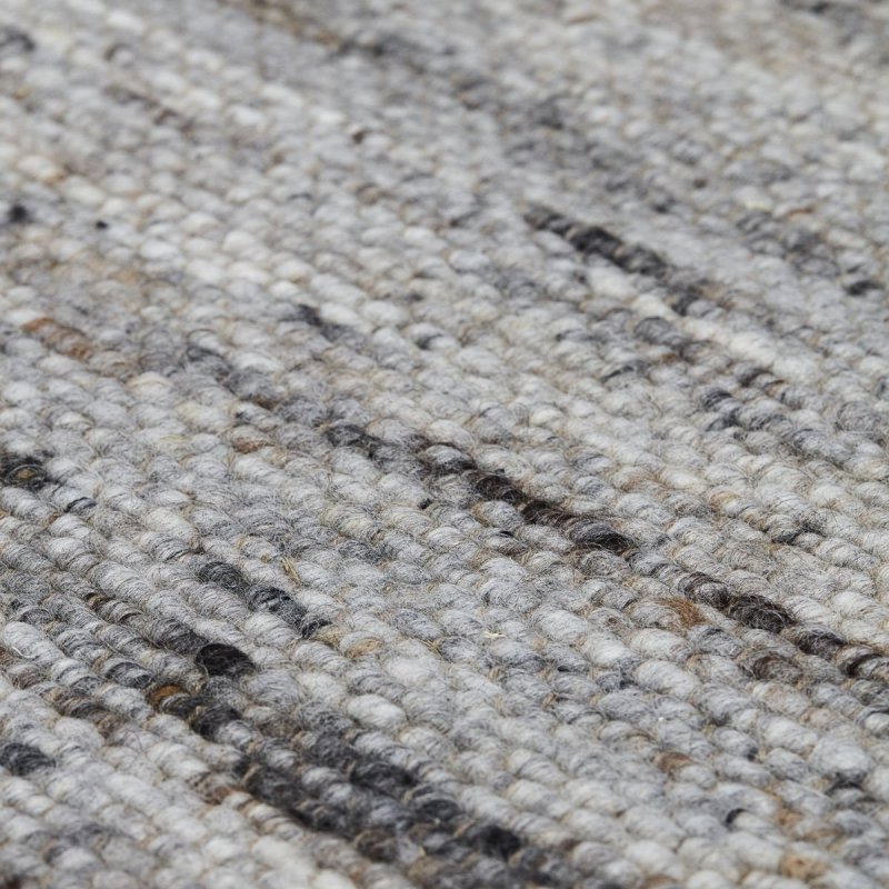 House Doctor HAFI Ręcznie Tkany Dywan 300x200 cm Szaro/Brązowy