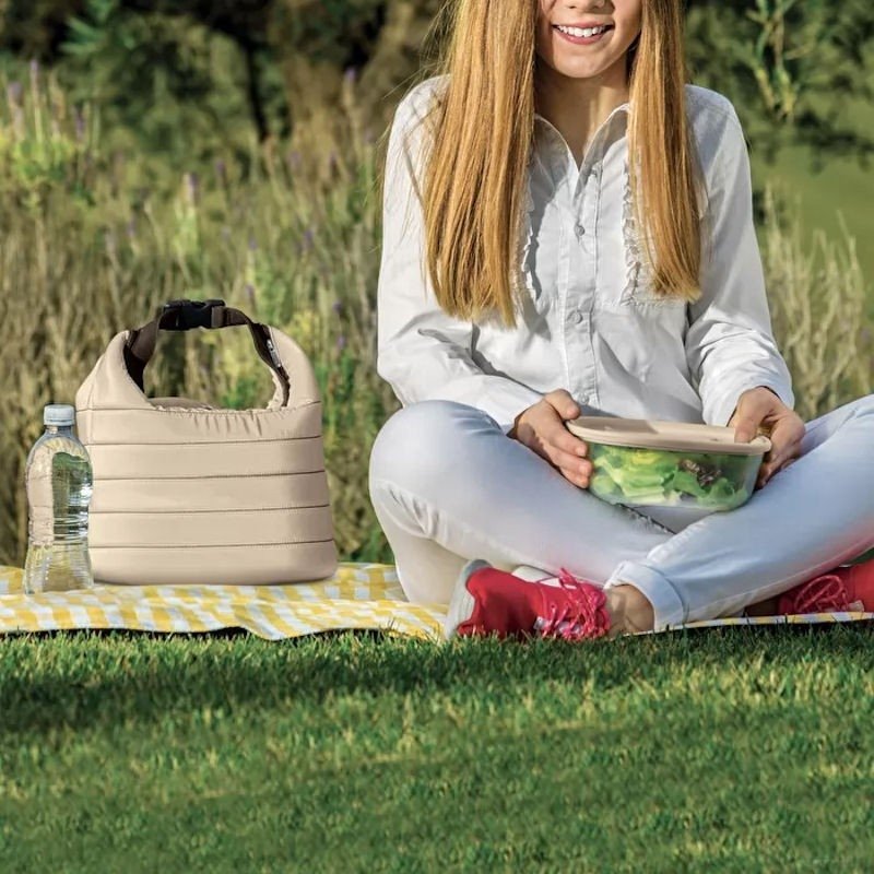 Guzzini HANDY ON THE GO Torba Termiczna z Pojemnikiem na Lunch / Żółta