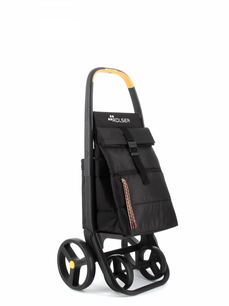 Rolser CLEC TERMO POLAR M8 Wózek na Kółkach - Torba na Zakupy / Czarny