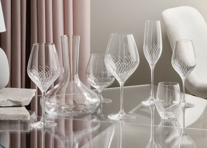 Holmegaard CABERNET LINES Kieliszki do Białego Wina 360 ml 2 Szt.