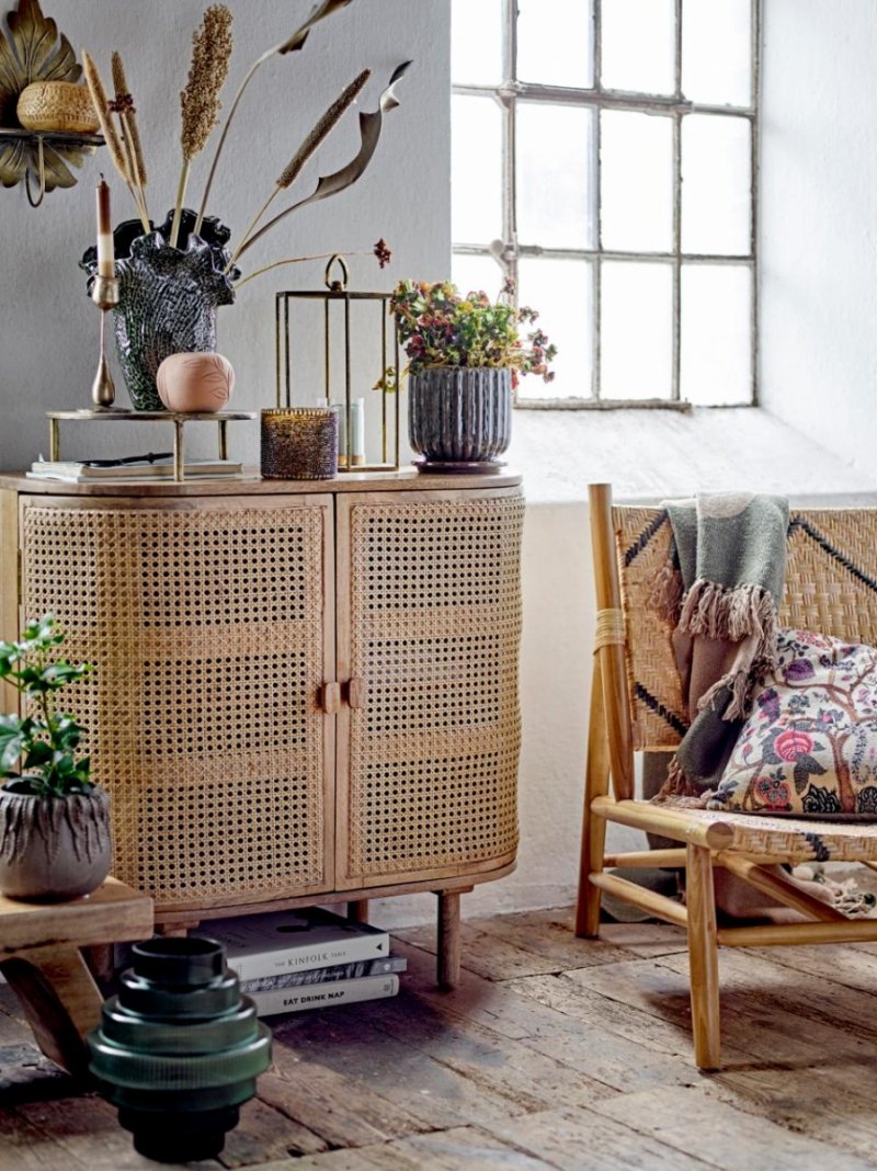 Bloomingville TORGUN Patera - Metalowa Podstawka 30 cm / Złota