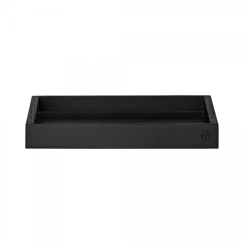 Aytm UNITY Drewniana Tacka 24 cm Czarna