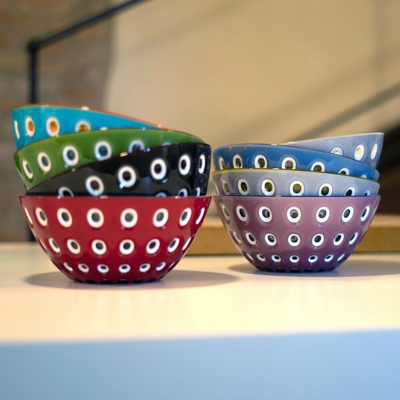 Guzzini LE MURRINE Miska 20 cm / Granatowo - Różowa