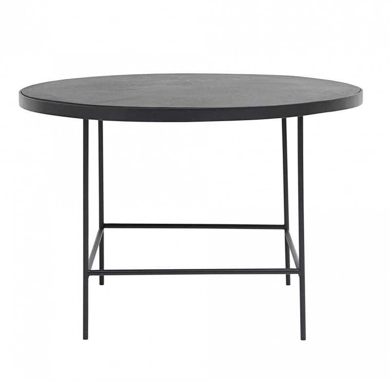 House Doctor BALANCE Okrągły Stolik Kawowy 70 cm Czarny