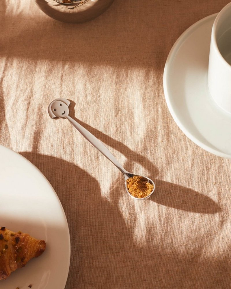 Zestaw czterech łyżeczek LA POSALE Alessi ze stali nierdzewnej