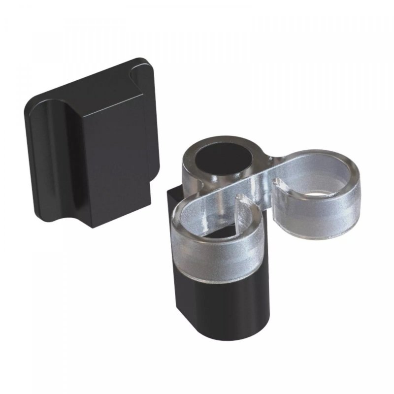 Magisso KITCHEN Magnetyczny Uchwyt na Szczotkę do Zmywania - Mocowany w Zlewie / Czarny
