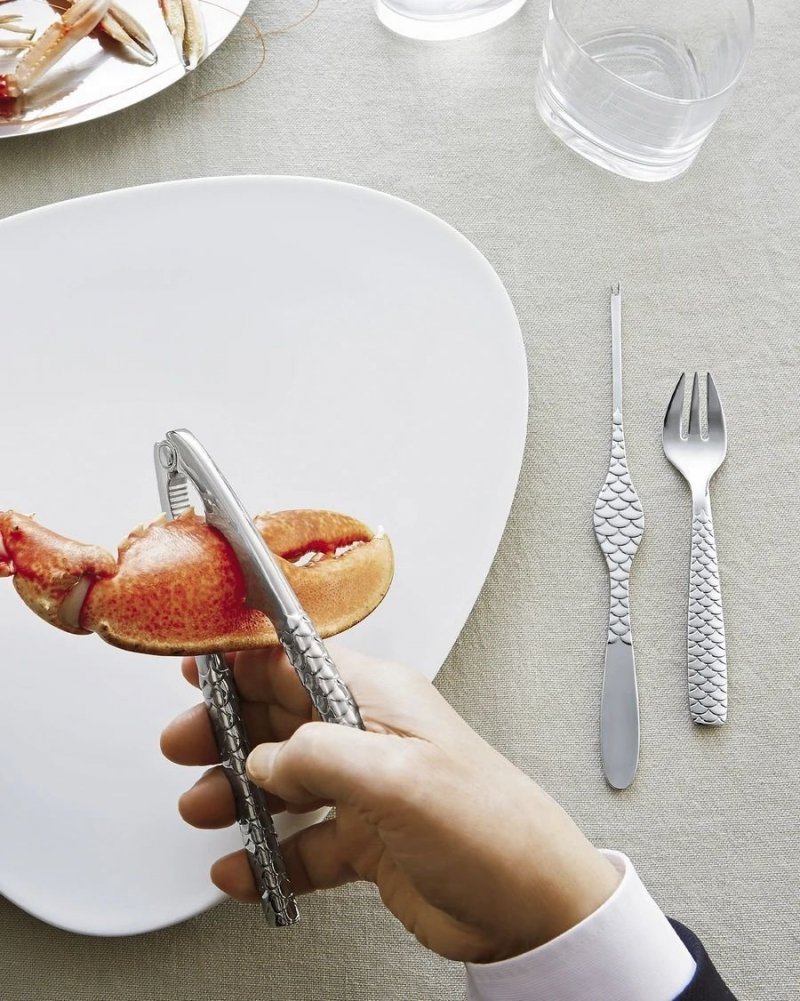 Alessi COLOMBINA FISH Szczypce, Otwieracz do Krabów i Homarów