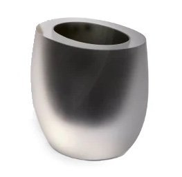 Philippi OPAK Elegancki Wazon do Kwiatów 13 cm / Czarny Matowy