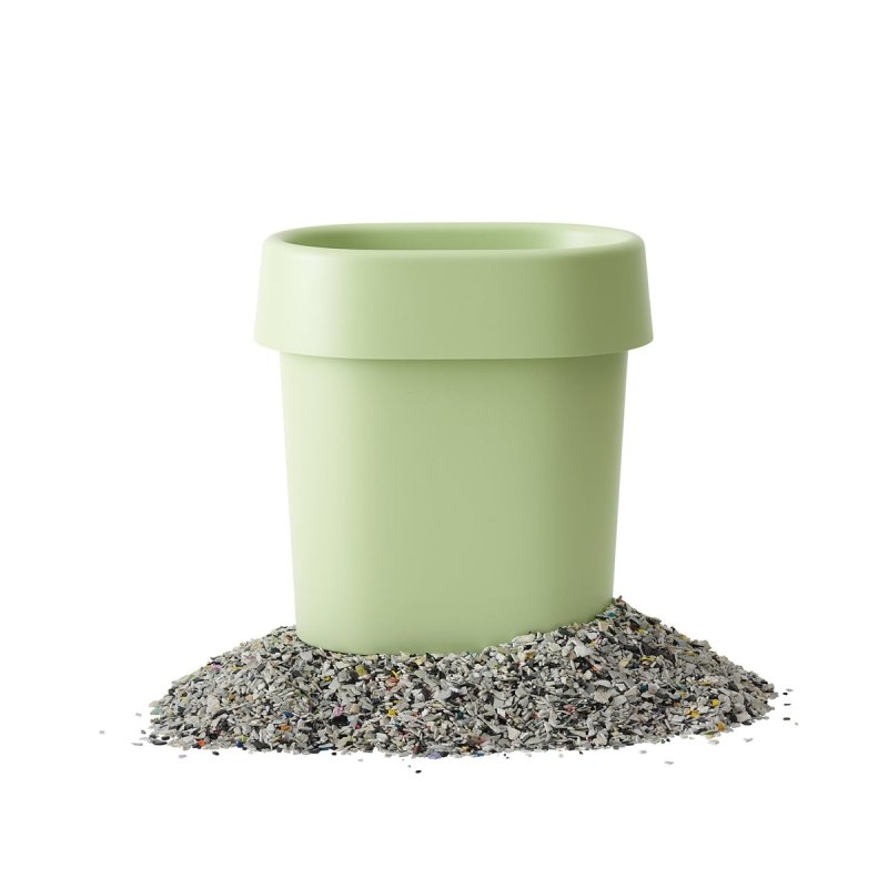 Muuto REDUCE Kosz na Śmieci z Tworzywa z Recyklingu / Bordowy