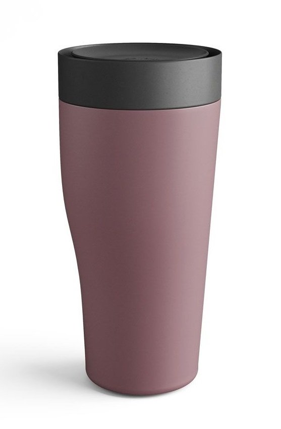 Georg Jensen SKY Stalowy Kubek Termiczny 400 ml / Różowy